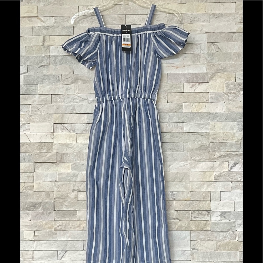 Nwt Bebe Girls junpsuit